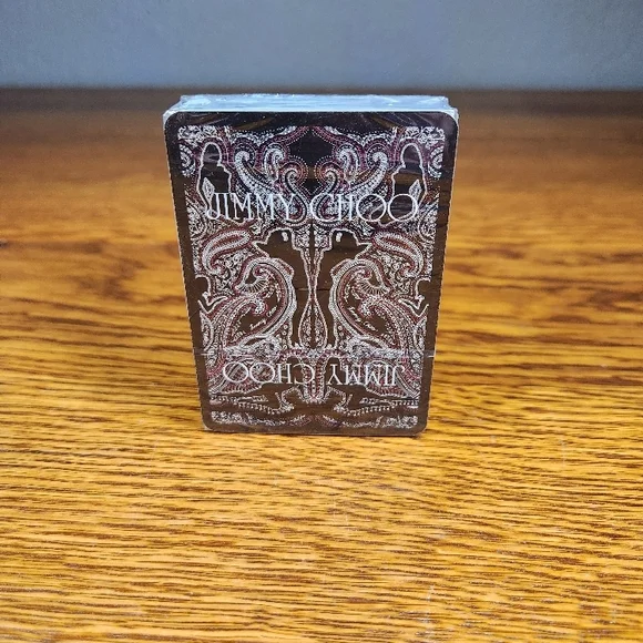 Jimmy Choo Black & White Designer Playing Cards - Luxury Home Games Deck - Picture 5 of 6